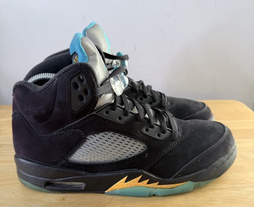 Nike Air Jordan 5 Retro ‘Aqua’ Size 10.5 With Box DD0587-047